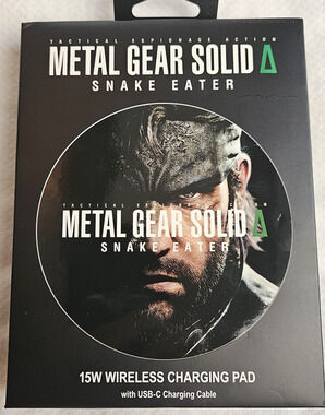 Metal Gear Solid Delta Snake Eater Wireless Charger - New